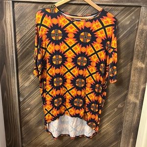 Lula Roe, Cotton, Tunic Shirt